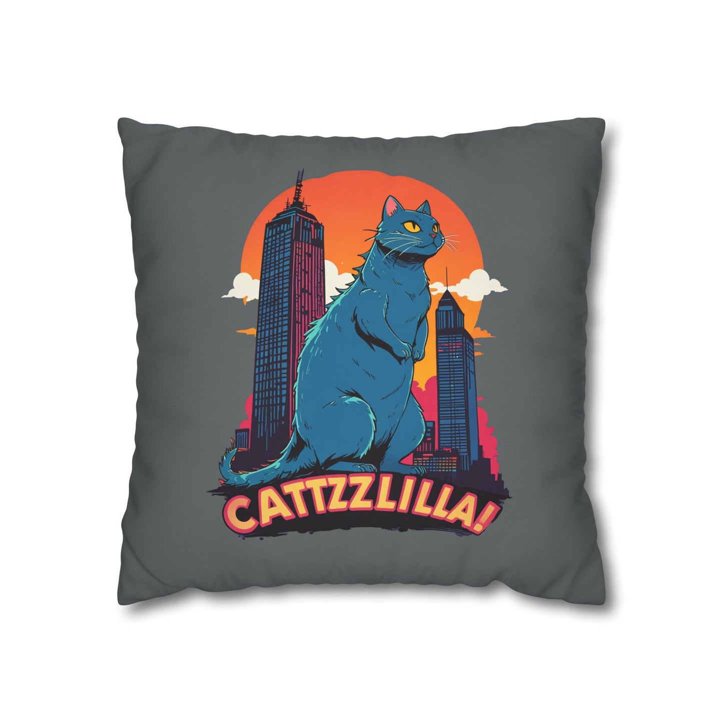 Catzilla Pillowcase