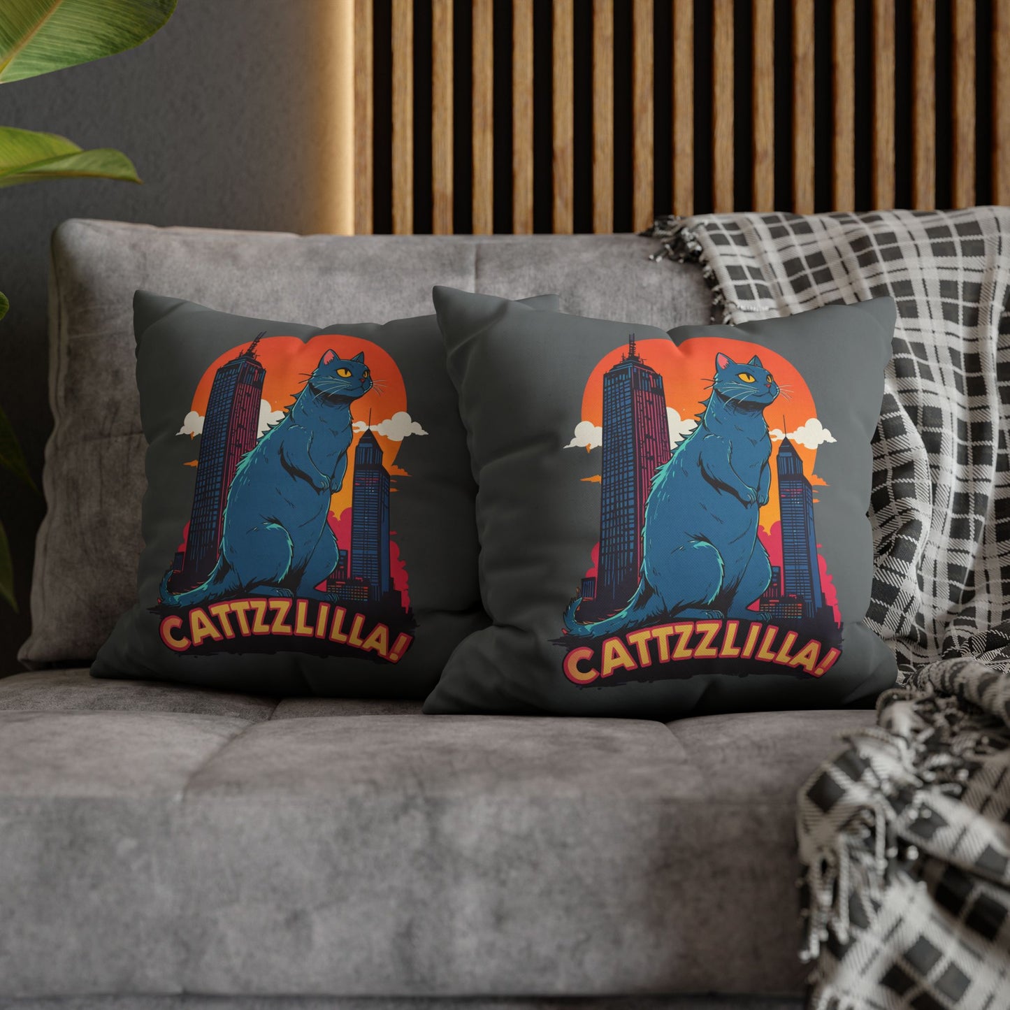 Catzilla Pillowcase