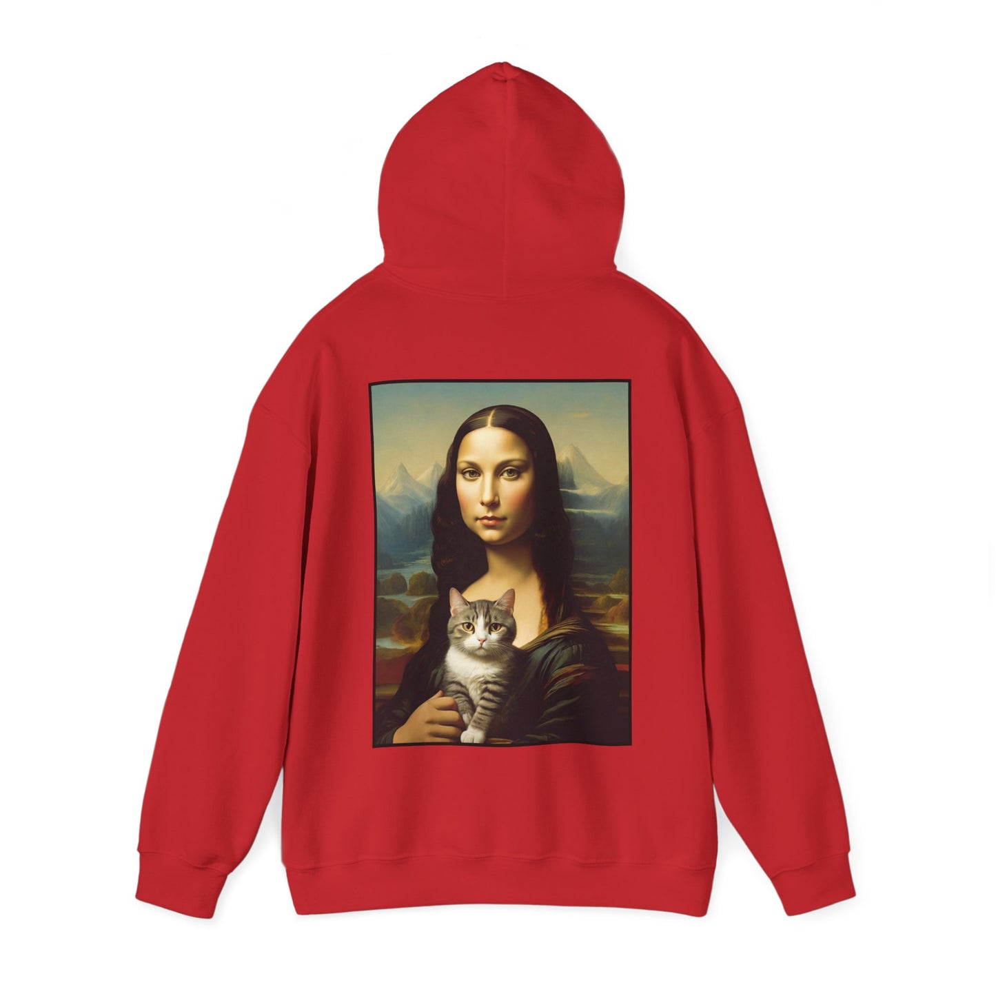 Mona Lisa Cat Hoodie