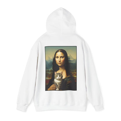 Mona Lisa Cat Hoodie