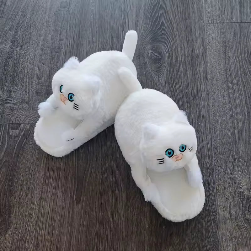 Cuddly Cat Slippers
