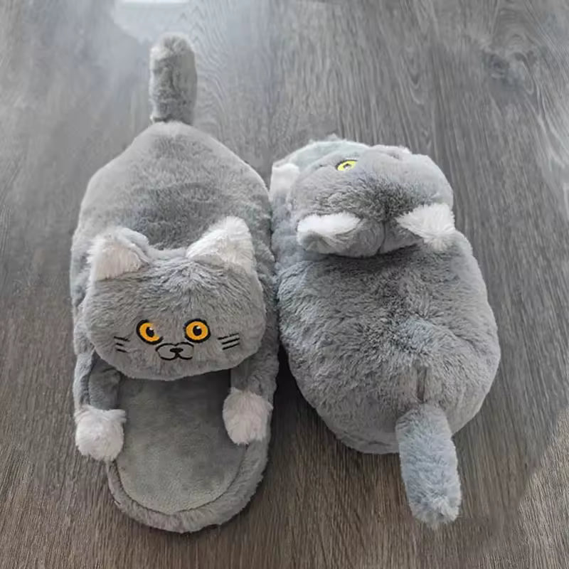 Cuddly Cat Slippers