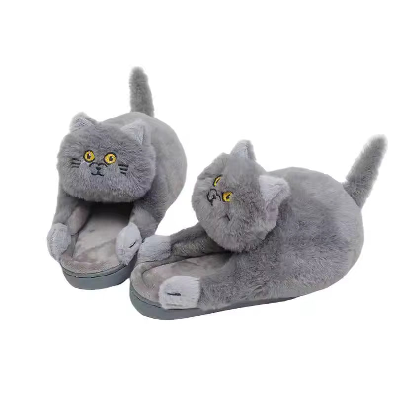 Cuddly Cat Slippers