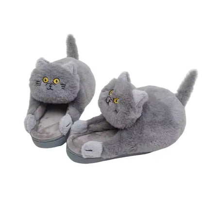 Cuddly Cat Slippers