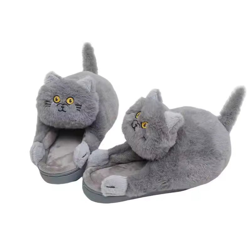 Cuddly Cat Slippers