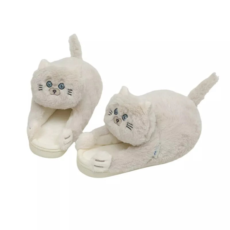 Cuddly Cat Slippers
